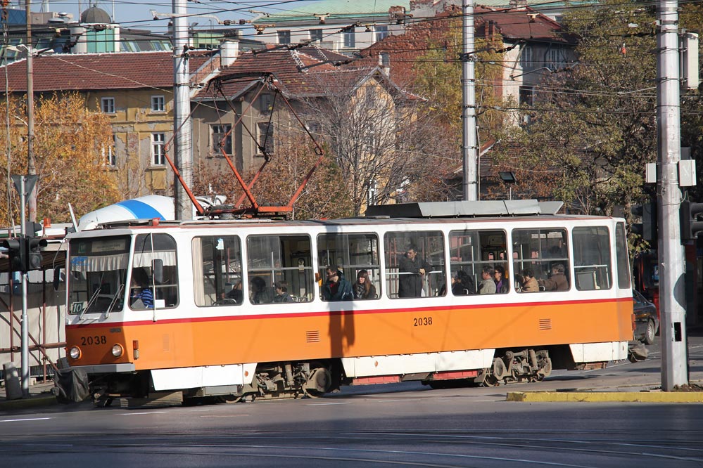 Sofia Straßenbahn tramway T6A2