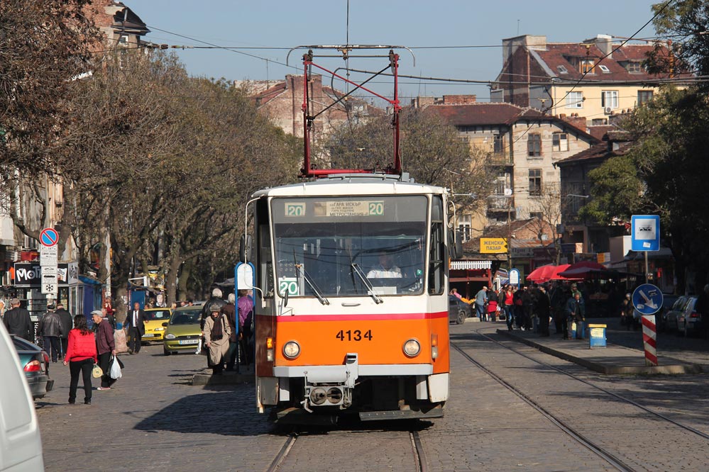 Sofia Straßenbahn tramway T5B5