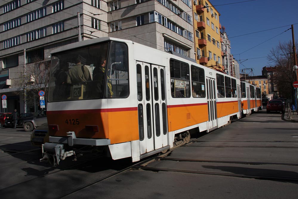 Sofia Straßenbahn tramway T5B5