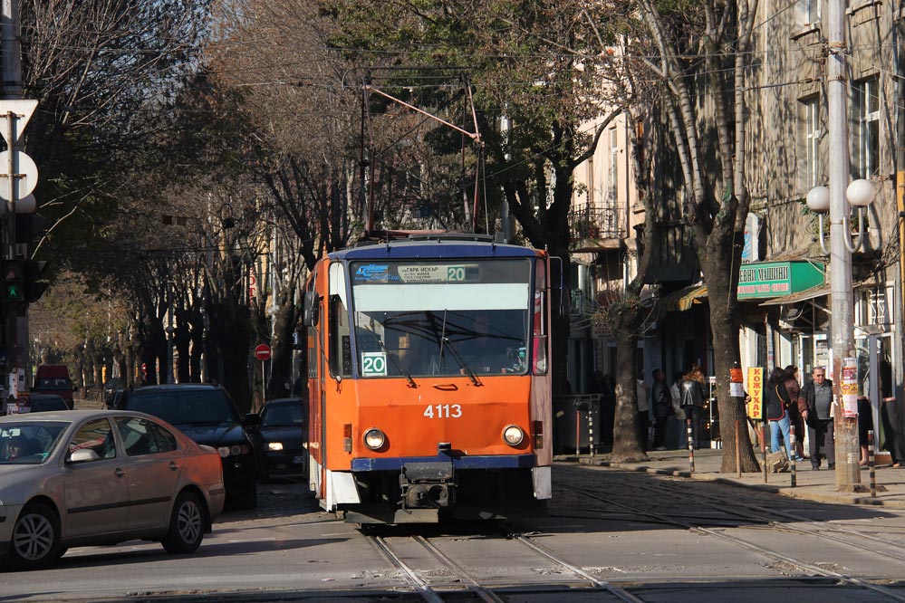 Sofia Straßenbahn tramway T5B5