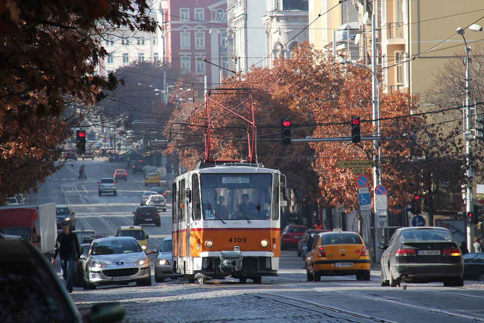 Sofia Straßenbahn tramway T5B5