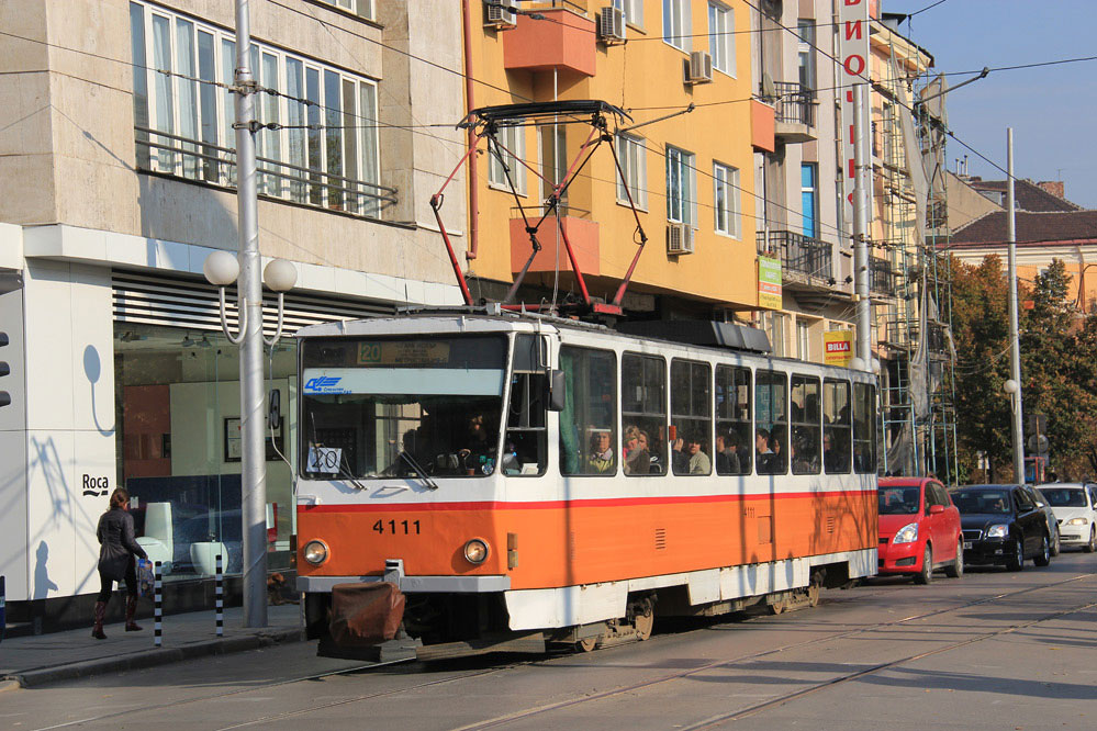 Sofia Straßenbahn tramway T5B5