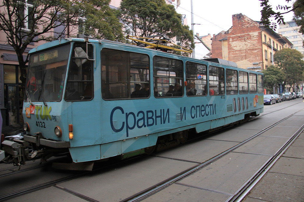 Sofia Straßenbahn tramway T5B5