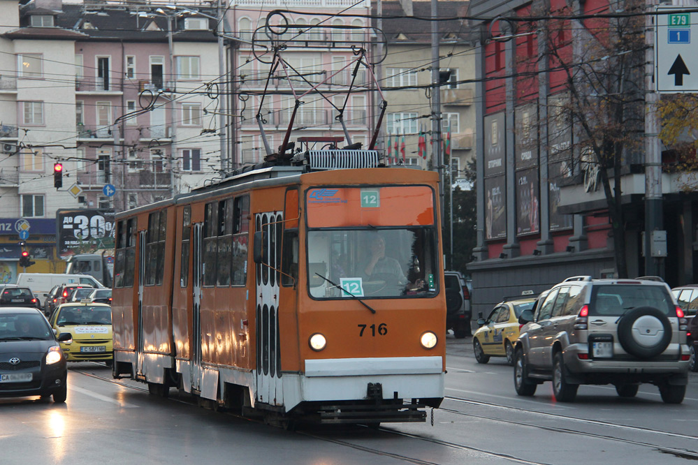 Sofia Straßenbahn tramway T6M-700