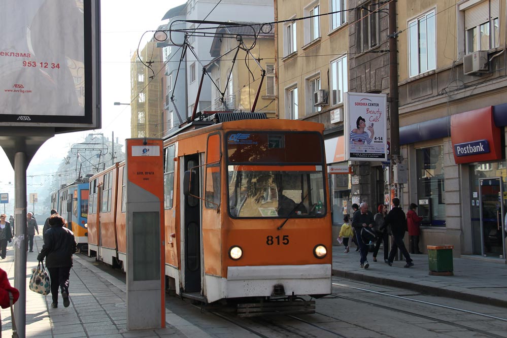 Sofia Straßenbahn tramway T6M-700