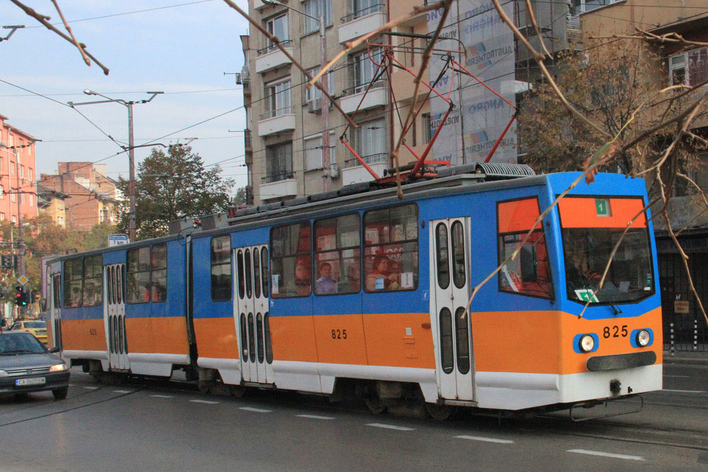 Sofia Straßenbahn tramway T6M-700mod