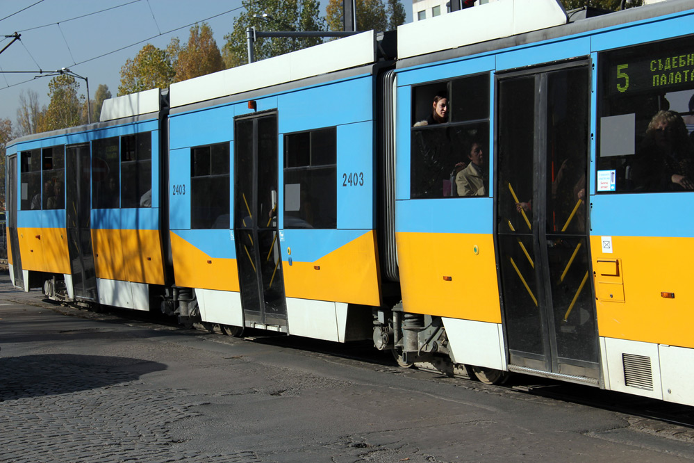 Sofia Straßenbahn tramway T8M-700IT