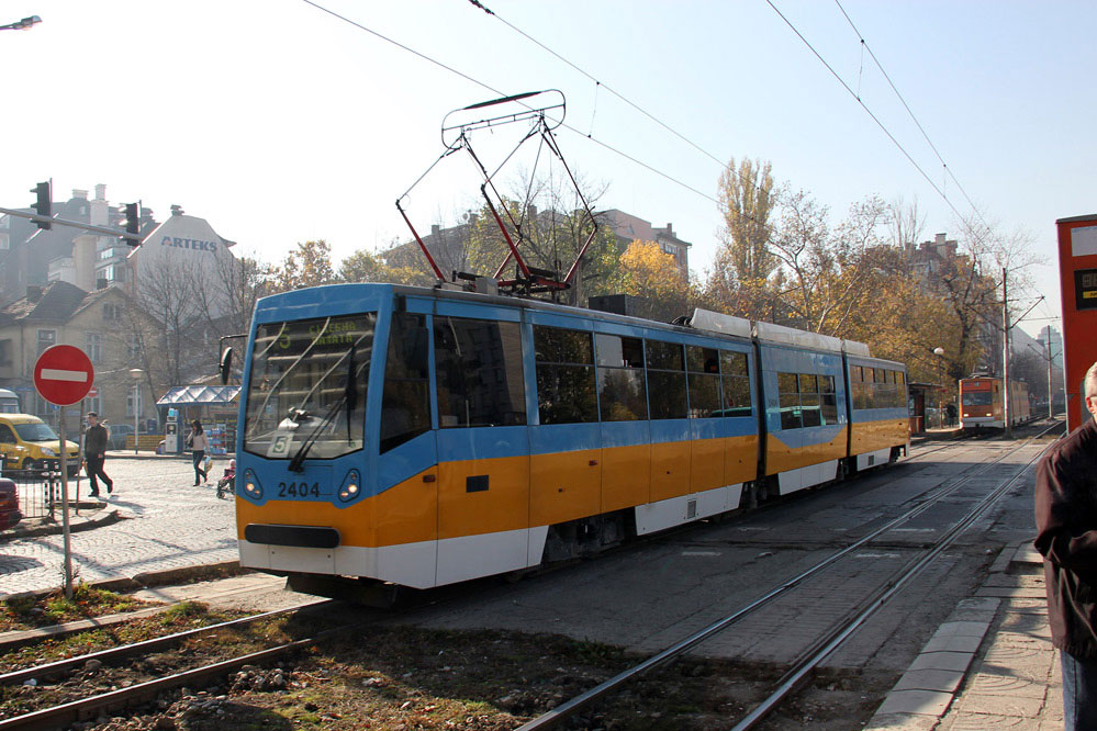 Sofia Straßenbahn tramway T8M-700IT