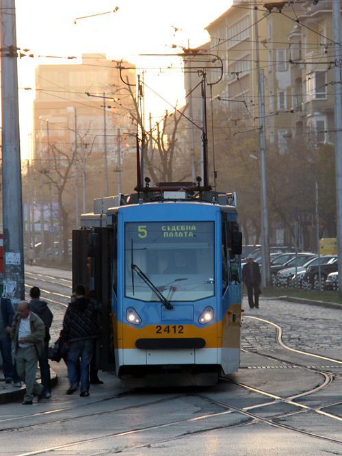 Sofia Straßenbahn tramway T8M-700IT