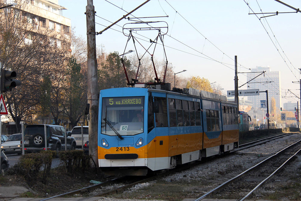 Sofia Straßenbahn tramway T8M-700IT