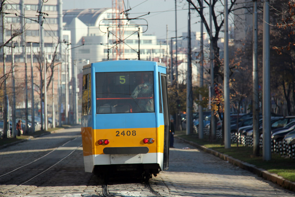 Sofia Straßenbahn tramway T8M-700IT