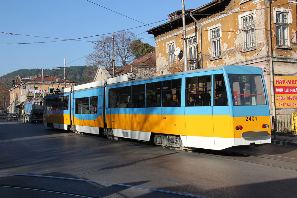 Sofia Straßenbahn tramway T8M-700IT