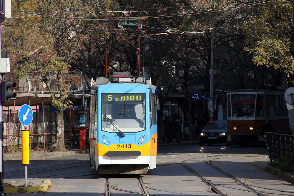 Sofia Straßenbahn tramway T8M-700IT