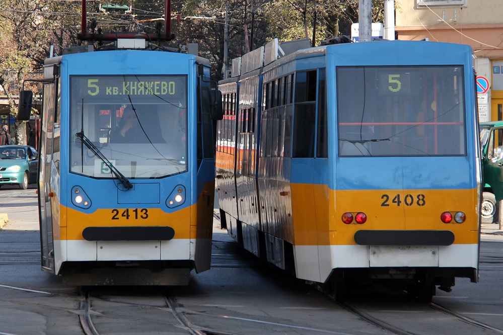 Sofia Straßenbahn tramway T8M-700IT