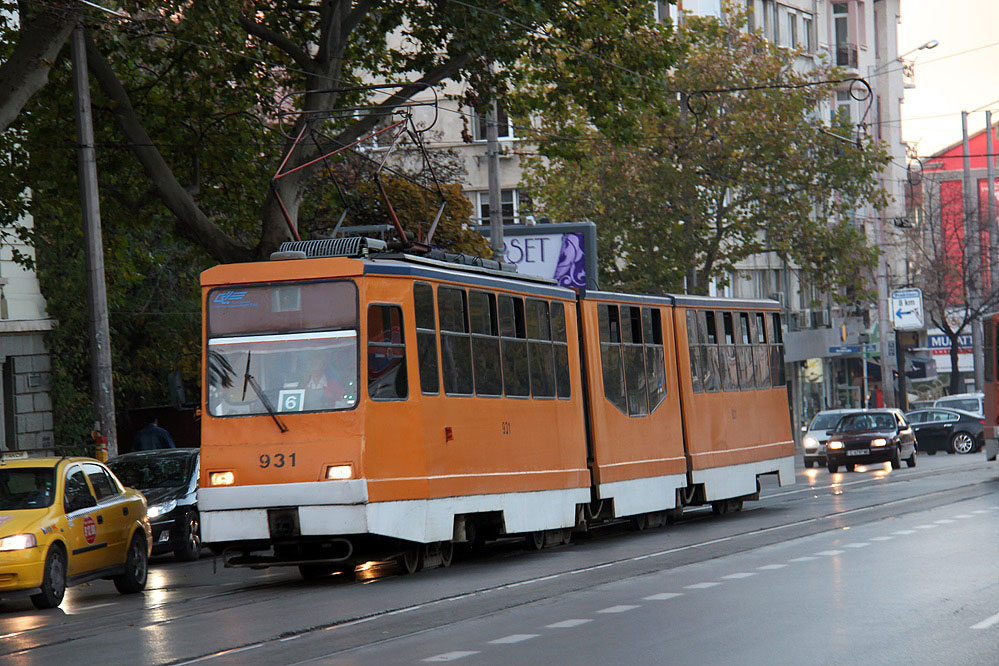 Sofia Straßenbahn tramway T8M-900M