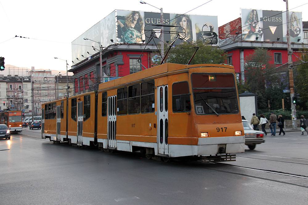 Sofia Straßenbahn tramway T8M-900M