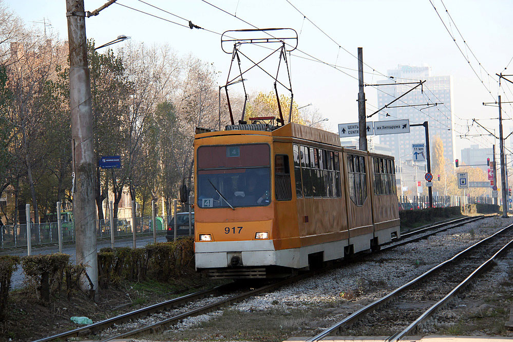 Sofia Straßenbahn tramway T8M-900M