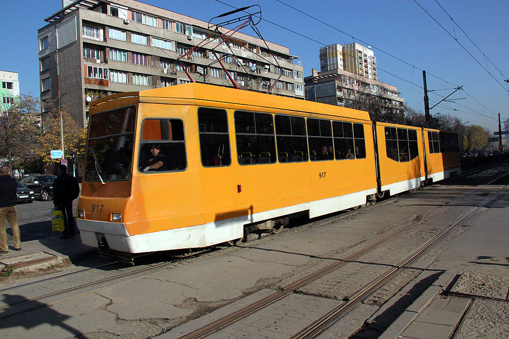 Sofia Straßenbahn tramway T8M-900M