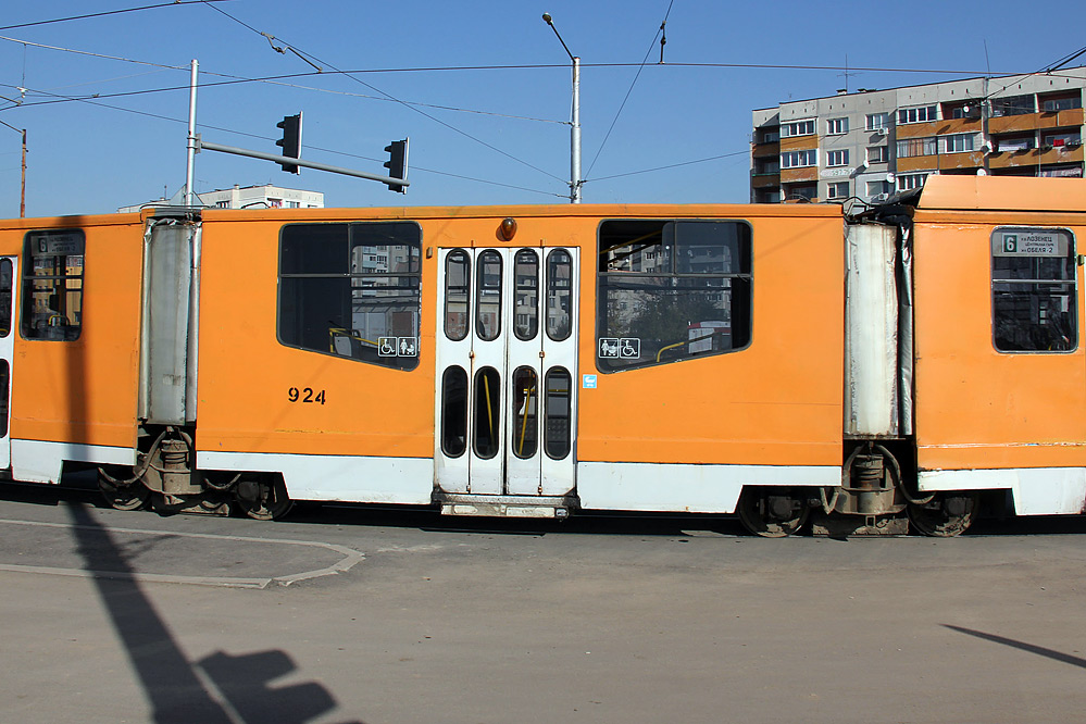 Sofia Straßenbahn tramway T8M-900M