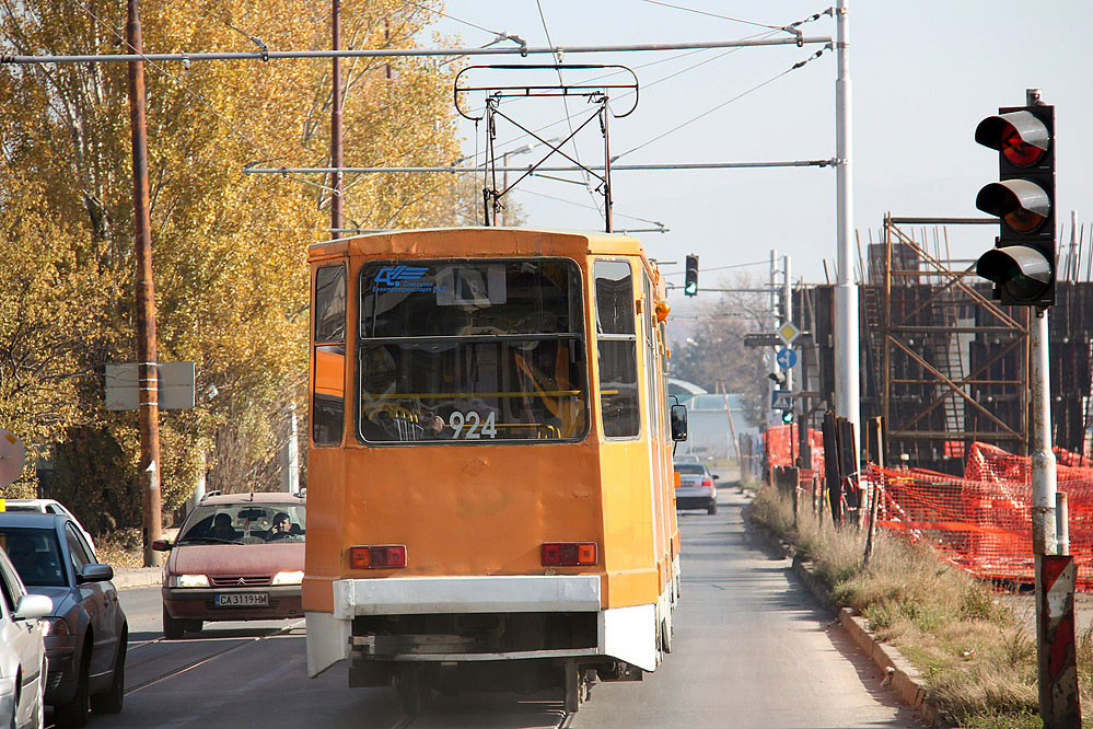 Sofia Straßenbahn tramway T8M-900M