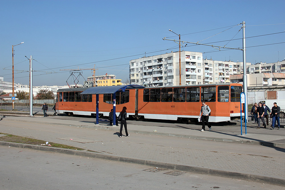 Sofia Straßenbahn tramway T8M-900M