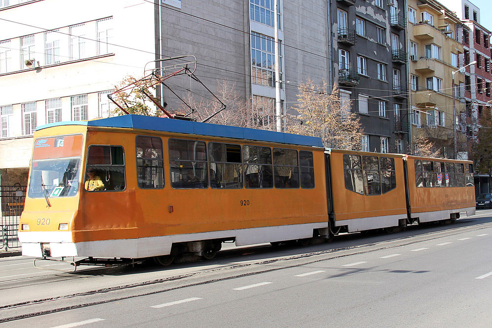 Sofia Straßenbahn tramway T8M-900M
