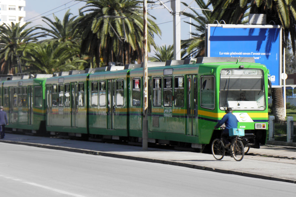 Düwag tram Tunis