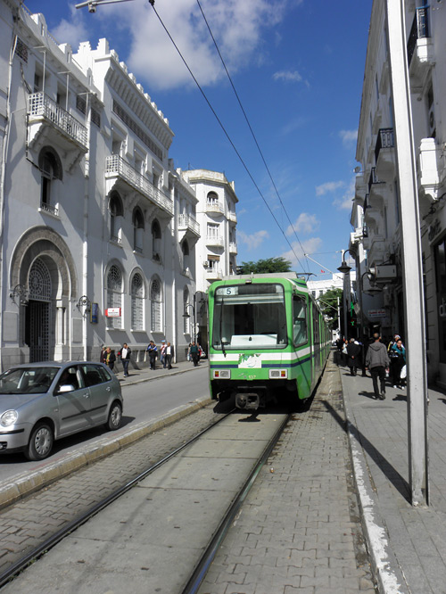 Tunis Düwag Straßenbahn tram