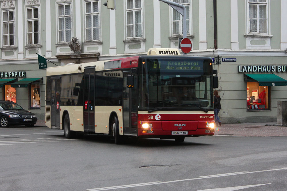 Klagenfurt Bus MAN NL 223