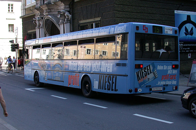 Salzburg Dieselbus