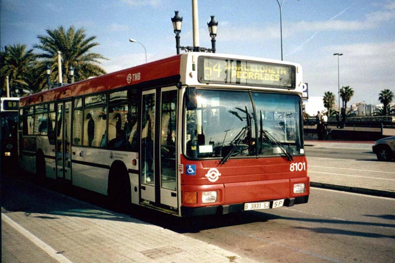 MAN standard bus 8101