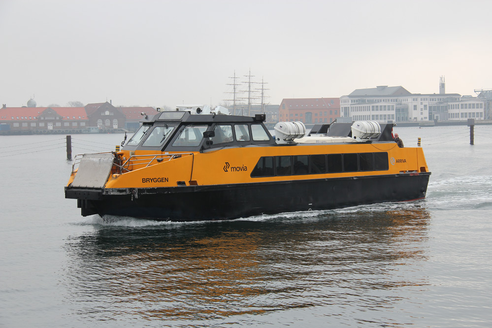 Kopenhagen Linienschiffe, Copenhagen regular boat service