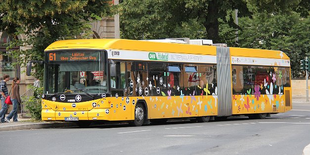 Hess BGH-N2C Hybrid Hybrid-Gelenkbus Hybrid articulated bus