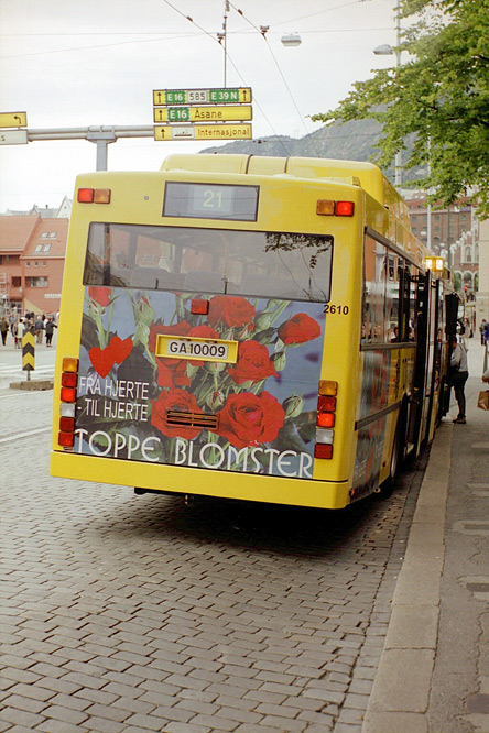 natural gas driven bus 