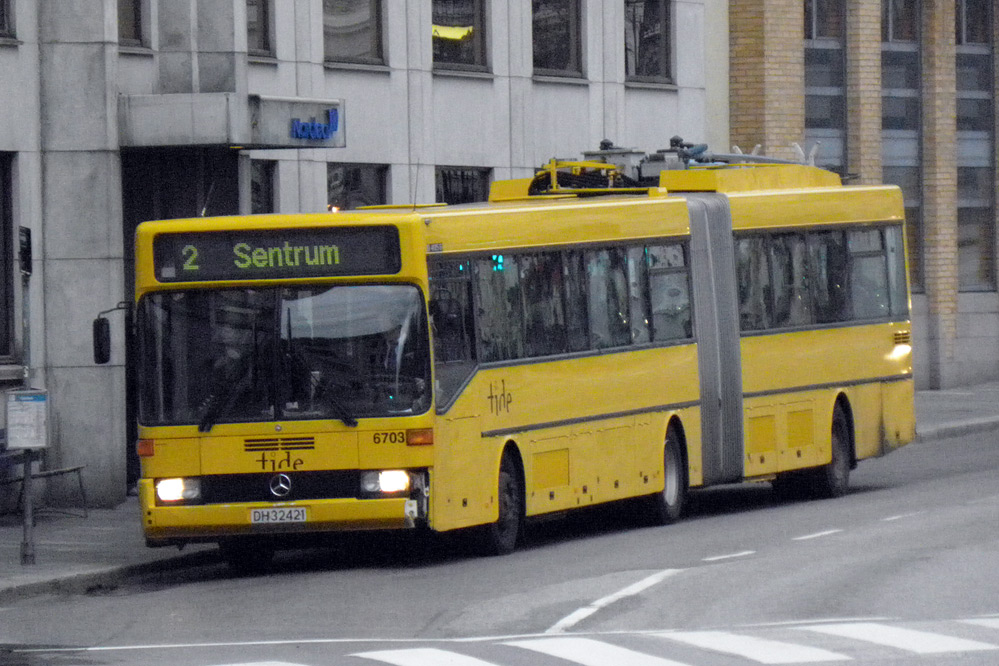 Bergen trolleybus O-Bus Troleybuss
