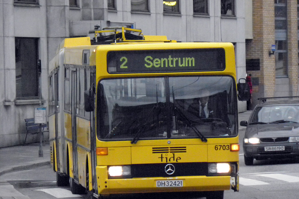 Bergen trolleybus O-Bus Troleybuss