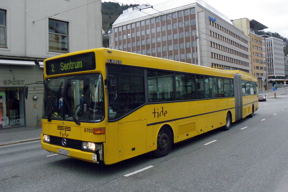 Bergen trolleybus O-Bus Troleybuss