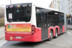 Wiener Linien NG265XL 8507 Friedrich-Engels-Platz Linie 11A