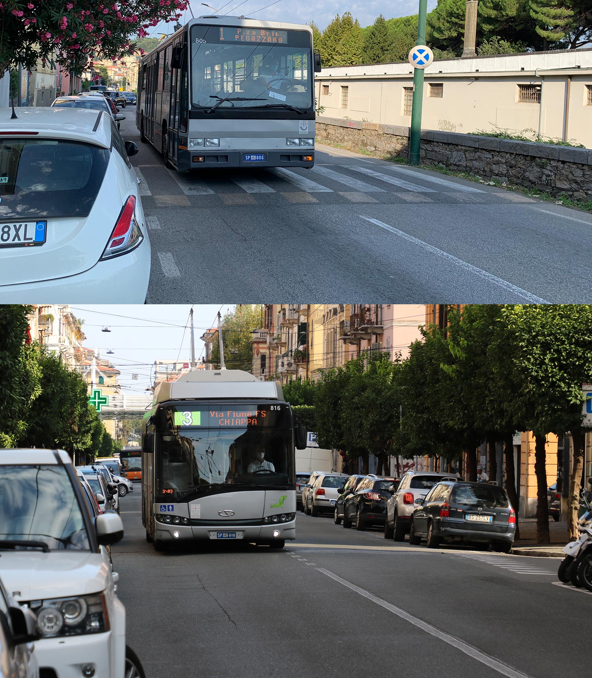 trolleybus La Spezia