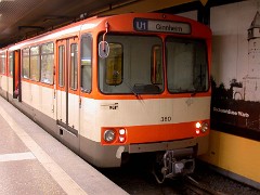 8178_80 Typ U2, 2005, in den Farben Orange/Elfenbein, Standard von 1981 bis 1996. Type U2, 2005, in the colors orange / ivory, standard from 1981 to 1996.