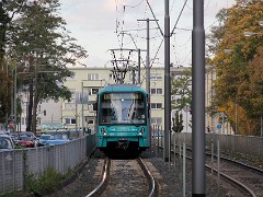 8600_45 Eine Garnitur der Type U5 bei der Station Fritz-Tarnow-Straße. A trainset of type U5 close to Fritz-Tarnow-Straße station.