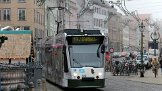 NF8 Combino 852 Die als NF8 bezeichneten Combinos sind seit dem Jahre 2000 in Augsburg im Einsatz. The as NF8 designated Combino trams are in service since 2000.