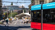9143_192-Bern Im Juni 2025 ist die Kornhausbrücke gesperrt und wird generalsaniert. In June 2025, the Kornhausbrücke is closed for general refurbishment.