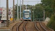 8957_31 Die Garnitur 100 ist nach einem Unfall dzt. (2022) abgestellt. tram 100 is currently (2022) parked after an accident.
