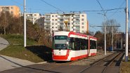 9128_535 Eine EVO2 Garnitur. A EVO2 tram.