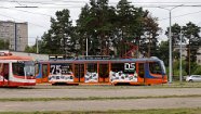 9120_021 75 Jahre Straßenbahn in Daugavpils. 75 years of tram in Daugavpils.