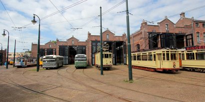 Museum 1906 als Betriebshof Parallelweg eröffnet wurde er als Frans Halsstraat bekannt und war bis 1983 in Verwendung. Danach...