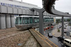 H-Bahn Düsseldorf Das Projekt wird auch SIPEM (SIemens PEople Mover) genannt. The project is also called SIPEM (SIemens PEople Mover).