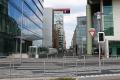 8797_18 moderne, neue Mediencity, mit Straßenbahnanschluss modern, new Media City, with tram access