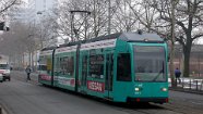 8177_93 Eine Garnitur der Type R, Haltestelle Rebstöcker Straße. A tram of type R at stop Rebstöcker Strasse.